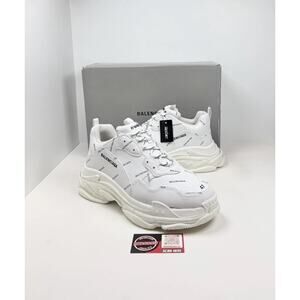 Size 47EU/14US - Balenciaga Triple S Allover Logo Sneakers🤍 New/Retail $1.2K!